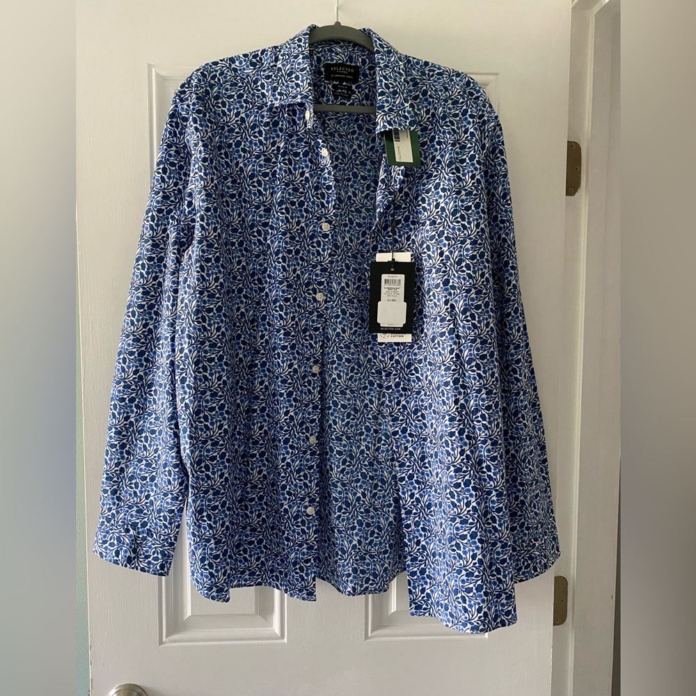 NWT: Mens’ EU XXL Selected Homme Shirt
